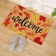 Autumn Warm Color Doormat Doormat Autumn Front Door Doormat