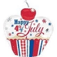thumbnail image 2 of CUPCAKE 4th of July Balloons Decoration Supplies Picnic Cookout Patriotic, 2 of 8