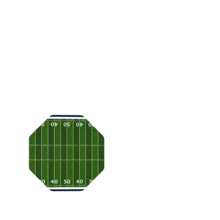 

Tideii American Football Field for Leather Coasters 4 Pieces Anti-fouling and Anti-scalding Decorative Coasters Suitable for Restaurants Kitchens Coffee Shops-Octagon