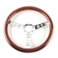 thumbnail image 1 of Volante Cola de Madera 380 mm para Automóvil Clásico Universal, 1 of 7