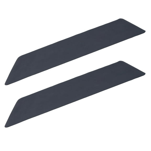 HEMOTON 2pcs Rubber Exercise Mats for Floor Gym Pad Workout Mat Equipment Mat Under Treadmill