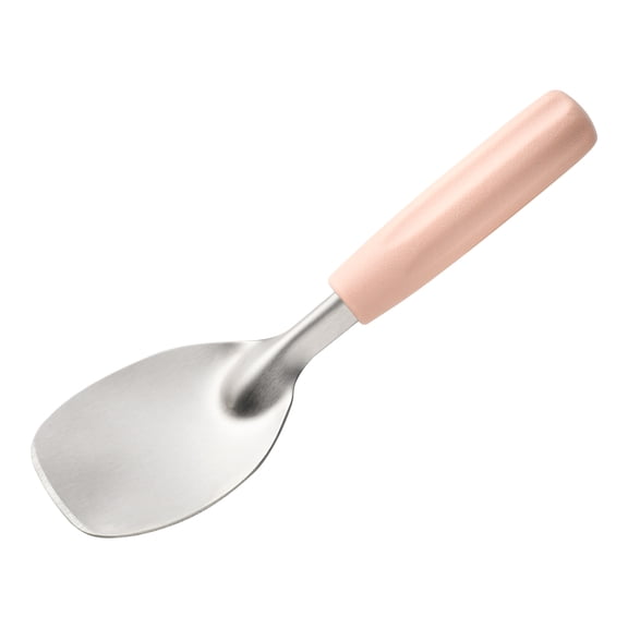 Cook With Color Ice Cream Scoop, Professional Quality for Hard Frozen Desserts, Dishwasher Safe, Pink