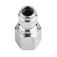 Pressure Washer Quick Connect Adapter Connectors 14.8mm to 3/8 Coupling