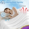 thumbnail image 3 of Purple Gold Cooling Blanket, Lightweight Breathable Summer Throw Blanket with Double Sided Cold Effect,Abstract Flower Ombre Aesthetics Paint Picnic Beach Blankets Bed Sheet for Hot Sleepers 60"x80", 3 of 8
