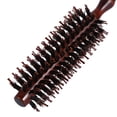 thumbnail image 3 of Round Barrel Anti-Slip Handle Design Comb, Nano Technology Hair Curling Comb, Anti-Static for Blow Drying, Curling&Straightening Barber Styling Tools, 3 of 7