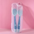 thumbnail image 2 of Coofit Kids Spoon Fork Set: Bendable Toddler Self Feeding Utensil Children Tableware, 2 of 10