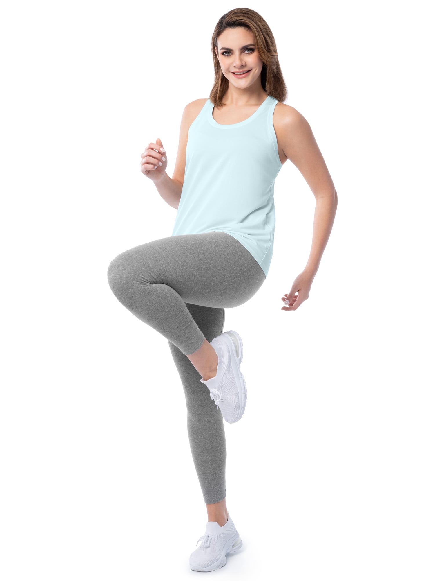 Athletic Works Women's Core Active Texture Knit Racerback Tank Top, Sizes XS-XXXL