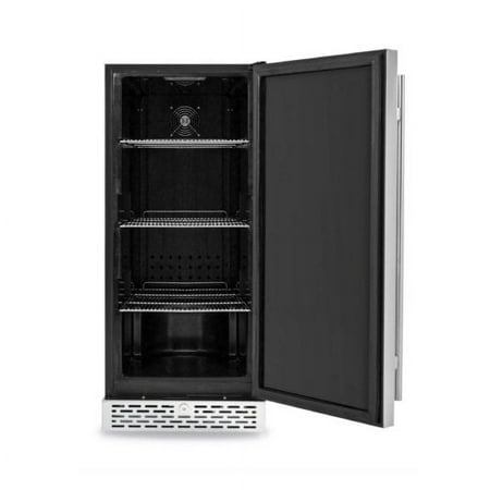 Whynter - Built-in or Freestanding 2.9 cu. ft. Beer Keg Froster Beverage Refrigerator - Stainless Steel