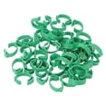 thumbnail image 4 of Anillos para patas de aves de corral, 50 piezas Anillos para patas de pájaros Anillos para patas de pollo Bandas de identificación de pollo Parte superior de la línea Jadeshay A, 4 of 8