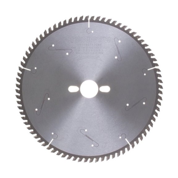 250 mm x 80 teeth x 30mm arbor Tenryu Carbide Tipped, Cross Saw Blade ATAFR