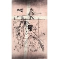 thumbnail image 2 of Klee, Paul 10x14 Gold Ornate Wood Framed with Double Matting Museum Art Print Titled - The Tight Rope Walker, 2 of 4