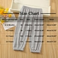 thumbnail image 3 of YABCSAZ Toddler Baby Girl's Active Pants Cotton Linen Pants Stretch Jersey Baggy Pants Summer Casual Infant Pants Soft Elastic Waist Kids Pants Jogger Pants for NewbornsSize 1 Years, 3 of 3