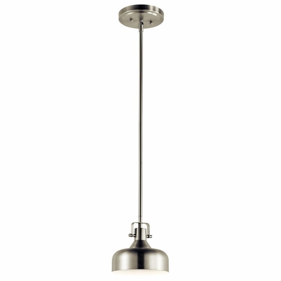 8W 1 Led Mini Pendant With Transitional Inspirations 7.25 Inches Tall By 7 Inches Wide Kichler Lighting 11301Niled