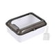 thumbnail image 3 of Caja de arena para gatos, arenero antisalpicaduras, bandeja de arena abierta para mascotas Blanco M, 3 of 9
