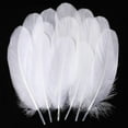 thumbnail image 2 of MODANU 200 Pcs White Craft Goose Feathers 5-6inch White Feathers for DIY Crafts Dream Catchers, Angel Wings and Wedding Party Christmas Home Decoration, 2 of 6
