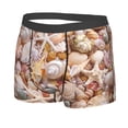 thumbnail image 2 of Haiem Colorful Seashells Men's Boxer Briefs, Every Day Comfort Stretch Cotton Moisture-Wicking Underwear-Medium, 2 of 9