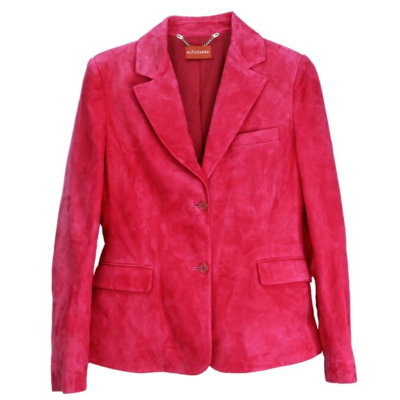 Altuzarra Women's Mulberry Two-Button Suede Jacket Sport Coats & Blazer - 6