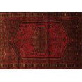thumbnail image 1 of Ahgly Company Machine Washable Indoor Rectangle Persian Orange Traditional Area Rugs, 7' x 10', 1 of 1