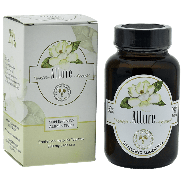 Allure / Pérdida De Peso /90 Cápsulas 500 Gramos Cada Una. LUNA DE ORIENTE IS-ALLURE-LO