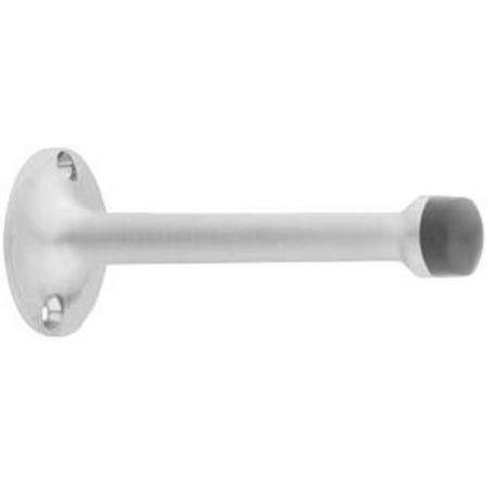 - Ives WS65 Burnished Cast Aluminum Rigid Baseboard Door Stop 3 3/4