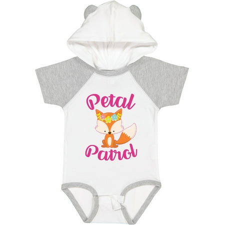

Inktastic Petal Patrol with Cute Fox Gift Baby Girl Bodysuit