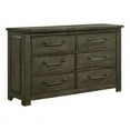 thumbnail image 2 of Picket House Furnishings Memphis 6-Drawer Dresser in Gray, 2 of 10