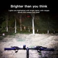 thumbnail image 4 of SUTENGDA 1pc Bike Light  USB Rechargeable LED Bicycle Lights  6 Modes MTB Flashlight Bicycle Headlight For Outdoor Cycling, 4 of 7
