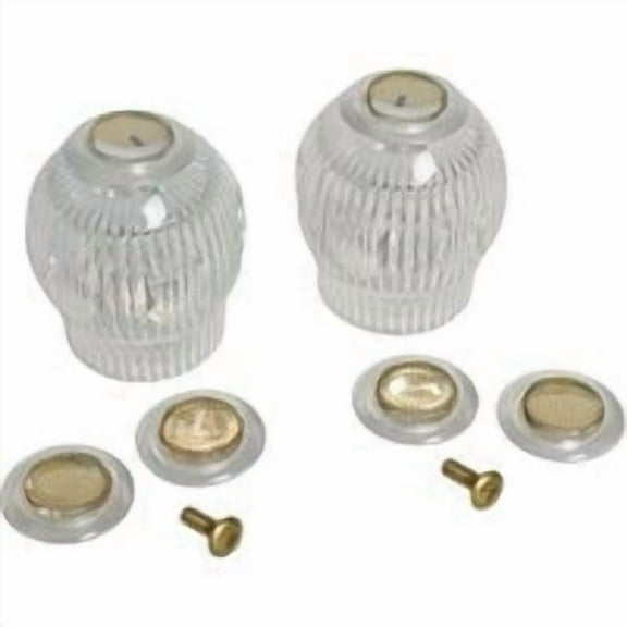 Danco 88671 Faucet Handle, Acrylic, For: Sterling Two Handle Tub/Shower Faucets