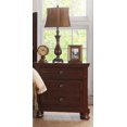 thumbnail image 2 of Topline Home Furnishings Cherry Night Stand, 2 of 3
