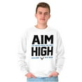 thumbnail image 5 of US Air Force Aim High USAF Logo Sweatshirt for Men or Women Brisco Brands X, 5 of 6