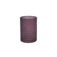 thumbnail image 1 of Gobelet en verre Hometrends Dahlia, violet sureau, 1 of 5