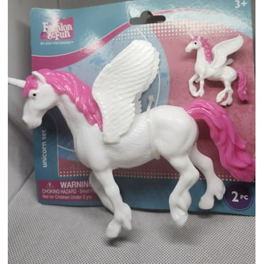 Unicorn Set Pink Kid toy 2 Pcs