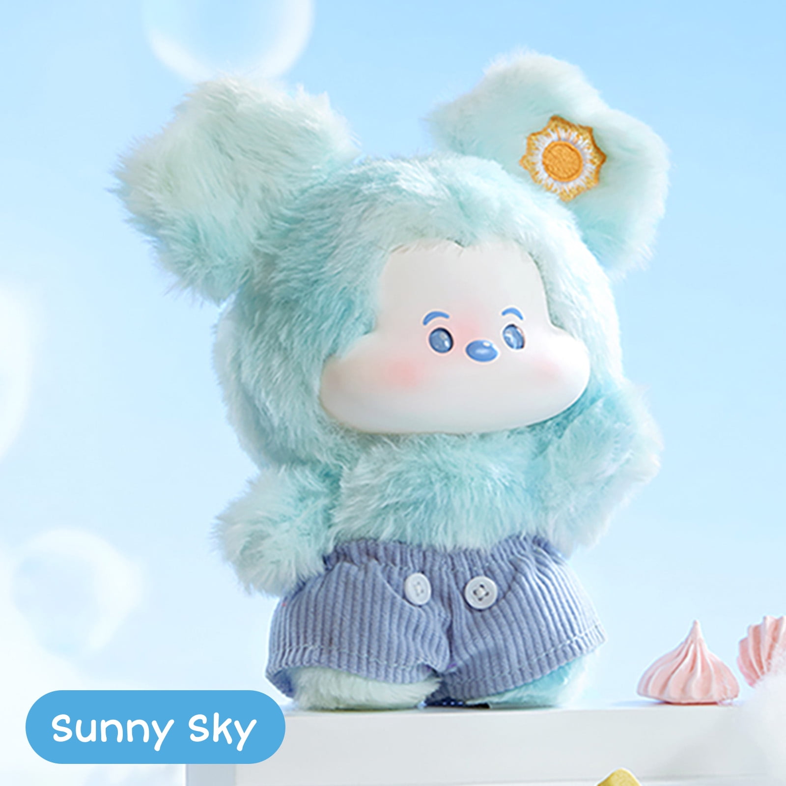 Miniso Disney Mickey Head in the Clouds Blind Box Vinyl Figure – Random Mystery Collectible Toy, Plush-Style Design for Display, Gifts & Disney Fans