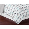 thumbnail image 3 of Sweet Jojo Designs Mountains Grey and Blue Full/Queen Bed Comforter 3 Piece Bedding Set - 3 Piece, 3 of 6
