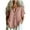 Fall Clothes Pink, variant on Womens Cotton Linen Dressy Blouses, Short Sleeve Shirts for Women Summer Ligthweight Casual Solid Color Lapel Button Down T-Shirts