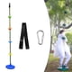thumbnail image 5 of Cuerda de escalada resistente con disco colgante para interiores, casas en los árboles y deportes al aire libre. cuerda de colores azul, 5 of 8