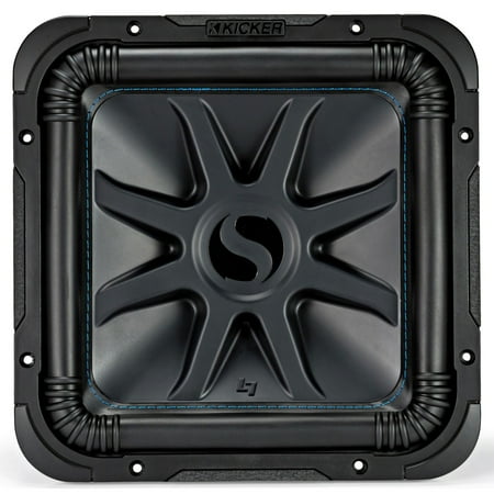 Kicker Solo-Baric L7S 1500W 12" 4 Ohm DVC Sealed or Ported Square Subwoofer
