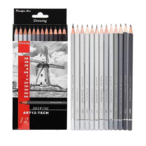 Atlas Color Pencils 6 & 12 Colors Non Toxic Top Quality Kids Adults Drawing 