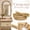 8mm, variant on 9.8ft Flexible Molding Trim Peel and Stick for Walls, Decorative Bead Pearl Wall Trim, Self-Adhesive Wood Grain DIY Border for Bathroom Mirror Frame, Backsplash, Cabinet, Ceiling & TV Wall(8mm)