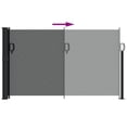 thumbnail image 3 of vidaXL Auvent Latéral Rétractable Anthracite 120x500 cm, 3 of 5