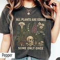 thumbnail image 5 of All Plants Are Edible Some Only Once Comfort Colors Shirt, Funny Gardening Tee, Dark Botanical Graphic Tshirt, Gothic Plant Lover Shirt, 5 of 5