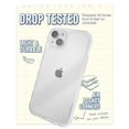 thumbnail image 3 of Smartish iPhone 15 Plus Slim Case - Gripmunk - [Lightweight + Protective] Thin Grip Cover with Drop Protection - Clearly Clear, 3 of 6