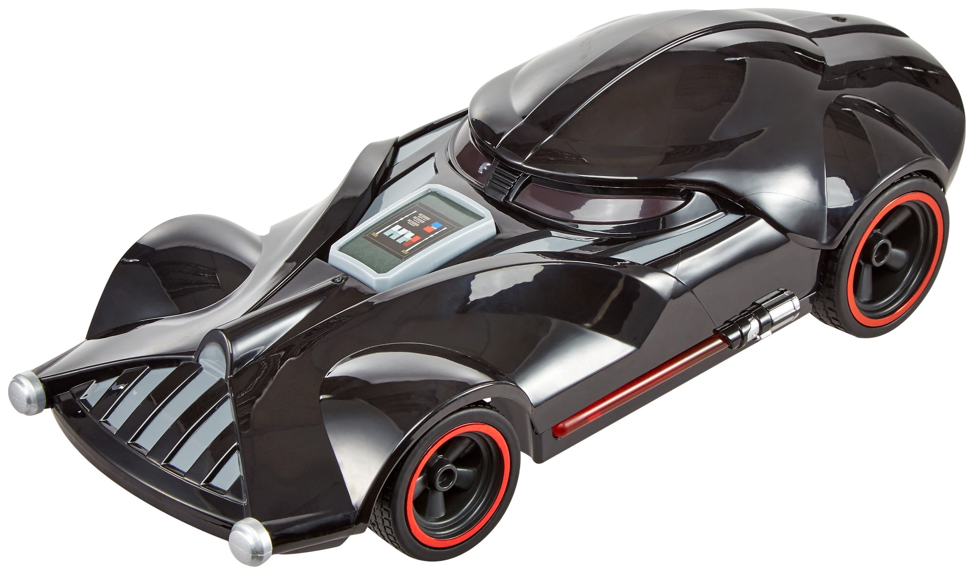Star Wars Hot Wheels Darth Vader With Swing out Lightsaber Character Car 2017 for sale online 