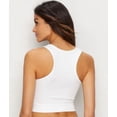 thumbnail image 2 of Bra30 Supima Cotton Sporty Crop Top, 2 of 2