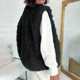 thumbnail image 7 of Drses Womens Faux Fur Vest Cropped Sleeveless Warm Winter Shaggy Open Front Outerwear Vest, 7 of 7