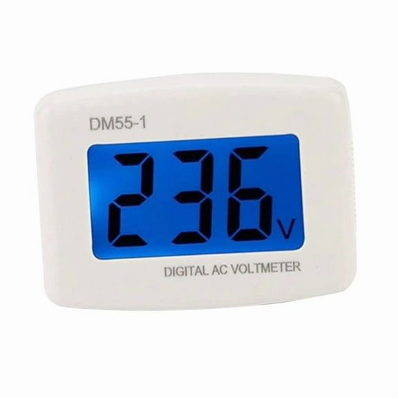 Flat US AC 80-300V LCD Digital Voltmeter AC 110V 220V Voltage Panel Gauge Meter