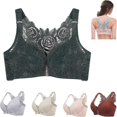 thumbnail image 1 of Floral Secrets Comfort Rose Bra, Comfort Rose Lift Bra, Front Closure Push Up Wire-free Seamless Bra Cy, 1 of 5