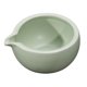 thumbnail image 2 of Cuenco de cerámica para matcha de 470 ml con pico vertedor para preparar matcha japonés. Verde, 2 of 9