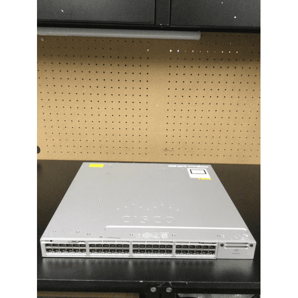 Cisco WS-C3850-48T-L 3850 48 Ports GIG Managed Network Switch.