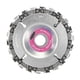 thumbnail image 1 of Disco de cadena para amoladora de 4 pulgadas, disco de tallado de madera apto para amoladora angular de 100/115mm, 22 dientes, 1 of 3